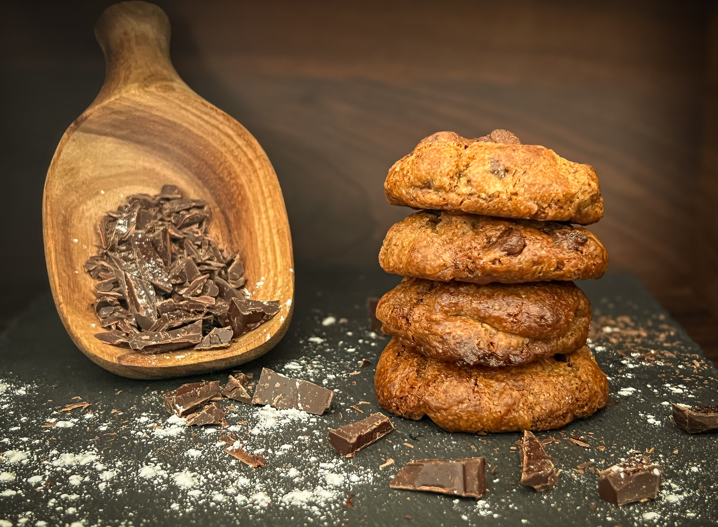Chocolate Chip Cookie/ Gourmet Luxury Treats, Curious Bites