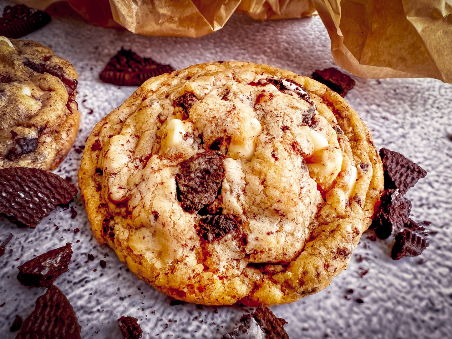 White Choco Chip Oreo Cookies/ Gourmet Luxury Treats