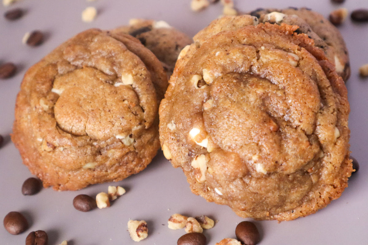Espresso Walnut Cookie/ Gourmet Espresso Cookie, Curious Bites